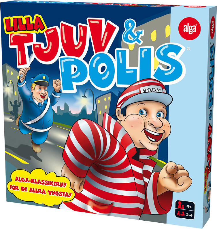 Spel, Lilla tjuv & polis, från ALGA.