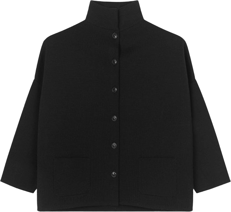 Spring Cardigan, från Sibin Linnebjerg, i färgen Black.