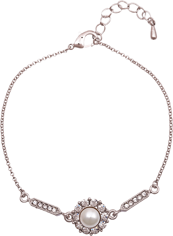 Miss Sofia bracelet, från Lily and Rose, i färgen White.