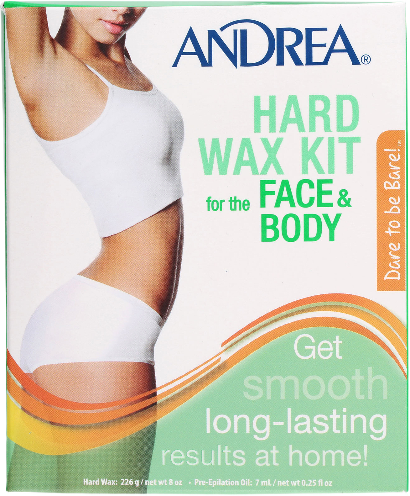 Hard Wax Kit Ansikte och kropp, från Andrea.
