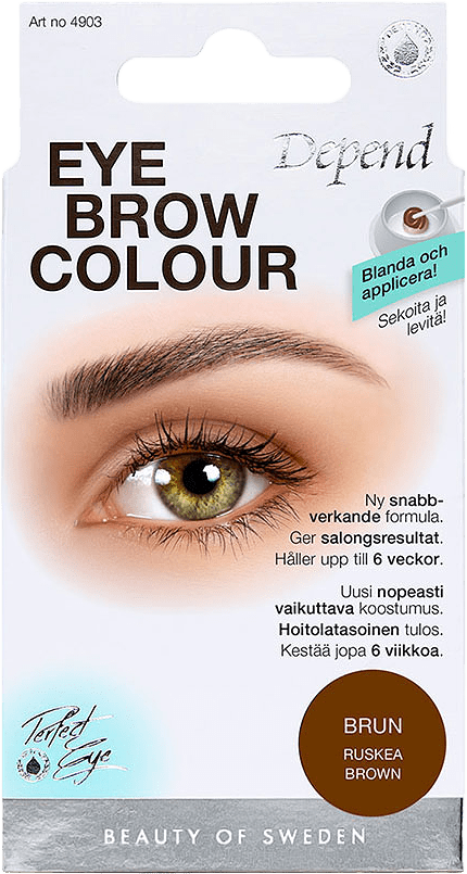 Eyebrow Colour, från Depend, i färgen Brun.