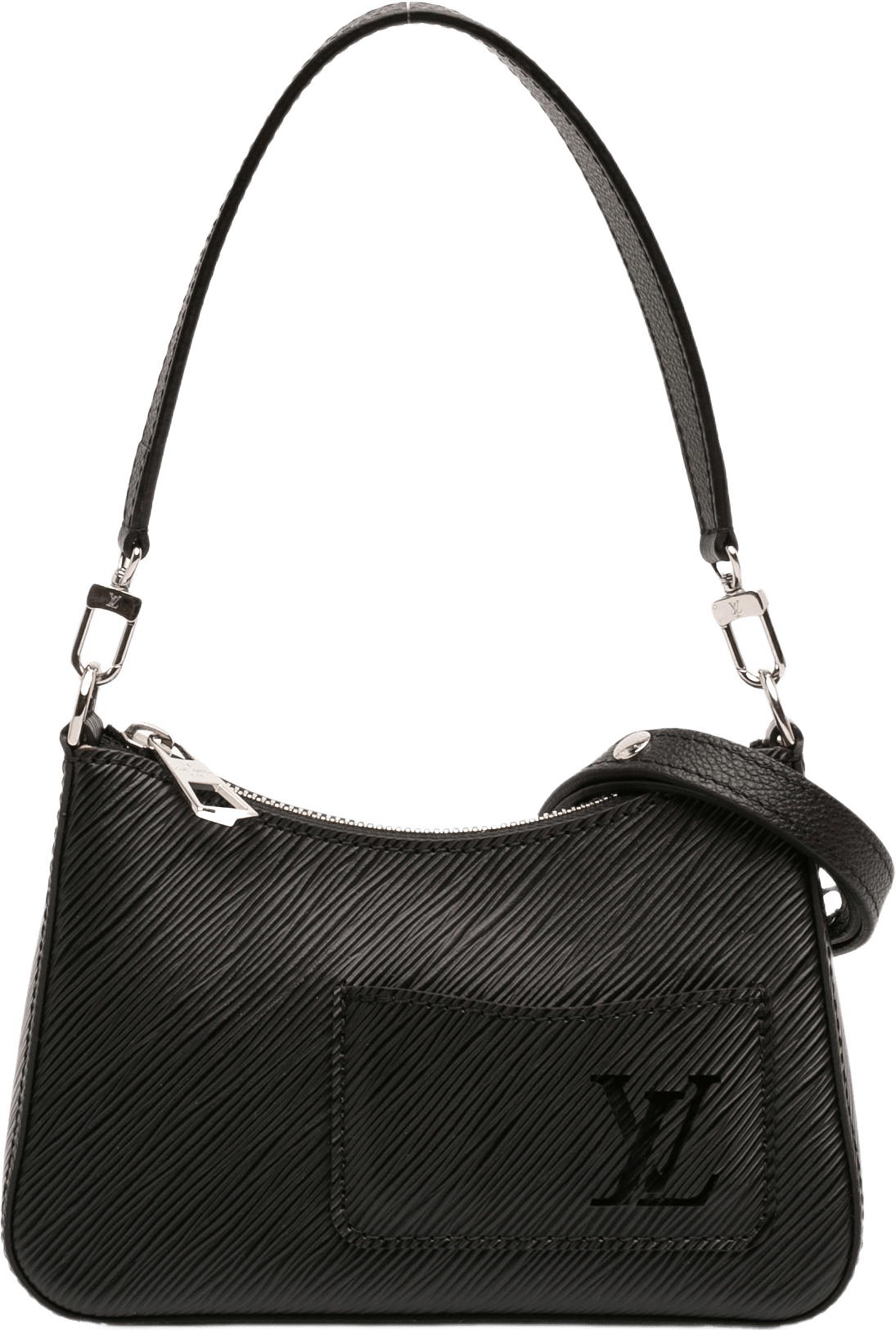 Louis Vuitton Epi Marellini, från Luxclusif, i färgen black.