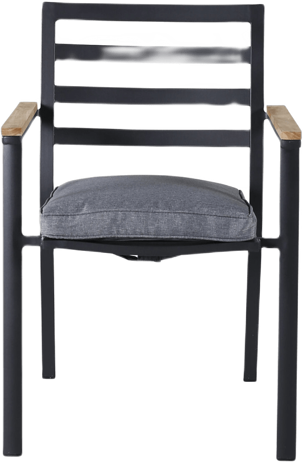 Brasilia Matstol, från Venture Home, i färgen svart.