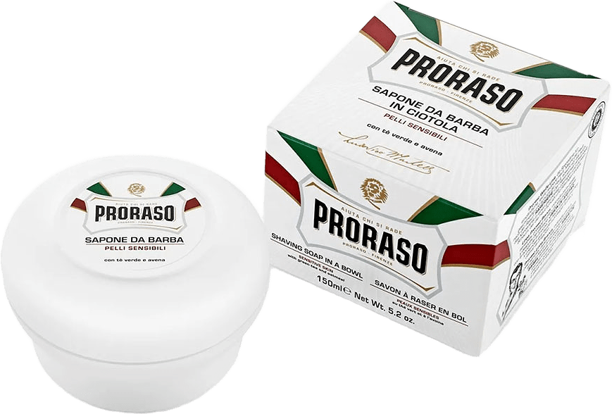 Bowl Sensitive Green Tea Shaving Soap, från Proraso, i färgen Green.
