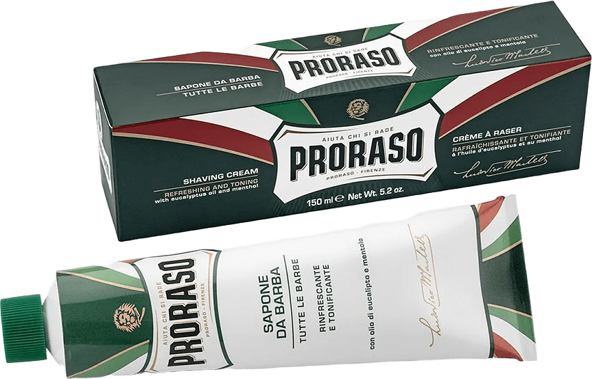 Refreshing Eucalyptus Shaving Cream Tube, från Proraso.