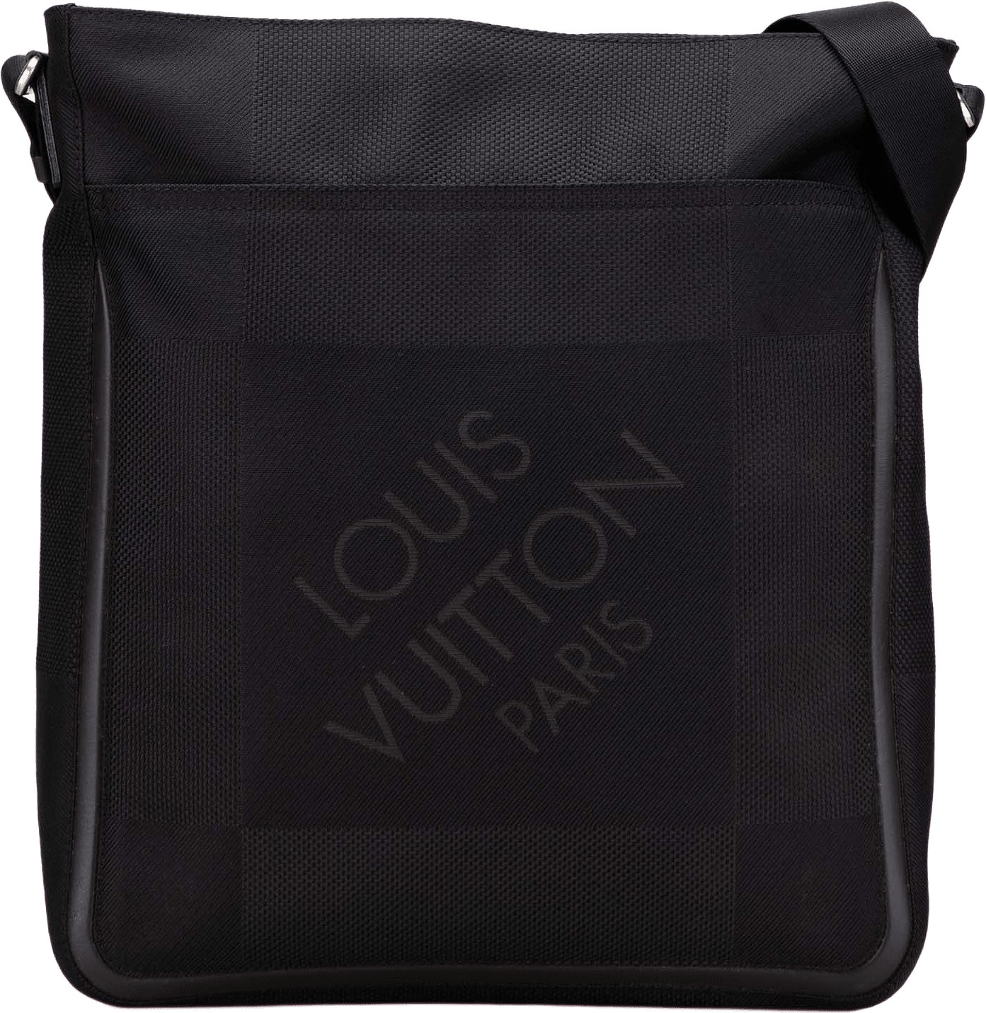 Louis Vuitton Damier Geant Compagnon, från Luxclusif, i färgen black.