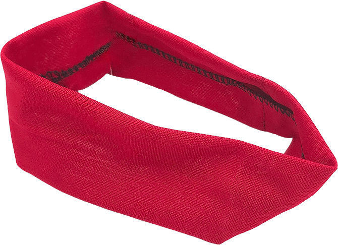Hårband Stretch 4,5cm, från Complement, i färgen red.