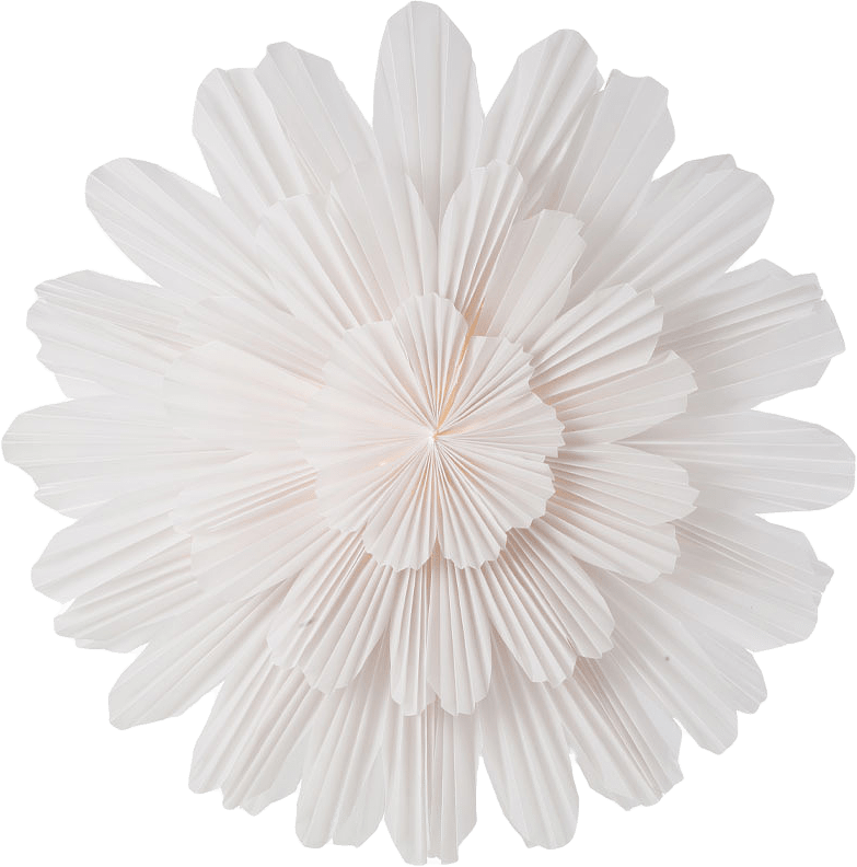 Adventsstjärna Snöblomma 68 cm, från Watt&Veke, i färgen White.