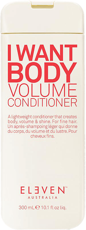 I Want Body Volume Conditioner, 300 ml, från ELEVEN Australia.