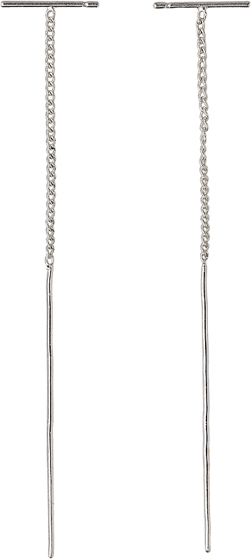 Örhängen, Brielle, från Pilgrim, i färgen Silver Plated.