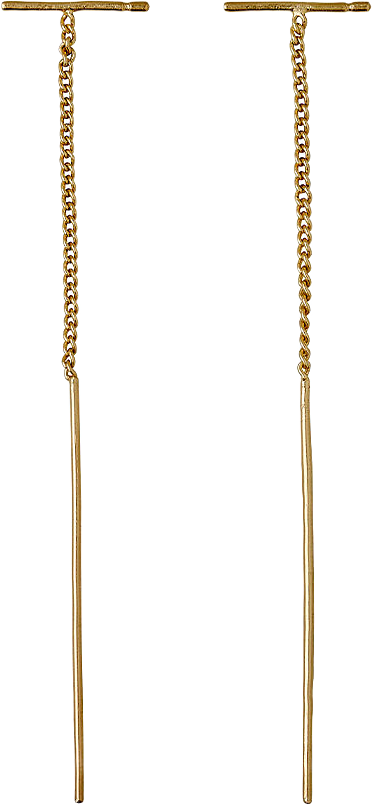 Örhängen, Brielle, från Pilgrim, i färgen Gold Plated.