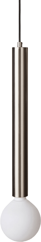 Long 45, från CO Bankeryd, i färgen borstad nickel.