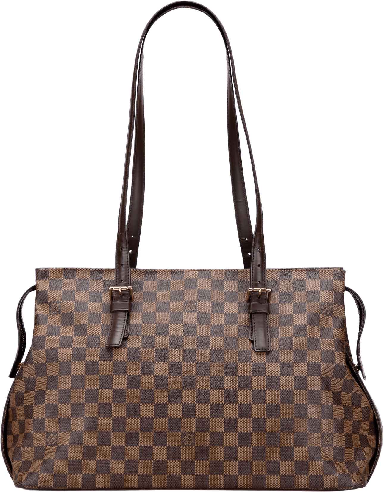 Louis Vuitton Damier Ebene Chelsea, från Luxclusif, i färgen brown.