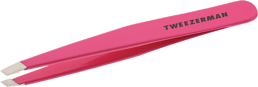 Slant Tweezer, från Tweezerman, i färgen Pretty In Pink.