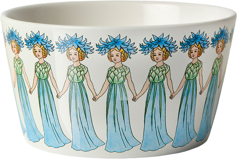Elsa Beskow Skål 50 cl Cornflower