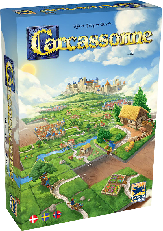 Sällskapsspel, Carcassonne Scandi, från Enigma.