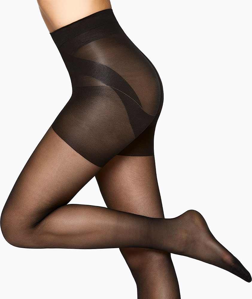 Stödstrumpbyxa, Lift Up Support 20, från Vogue, i färgen Black.