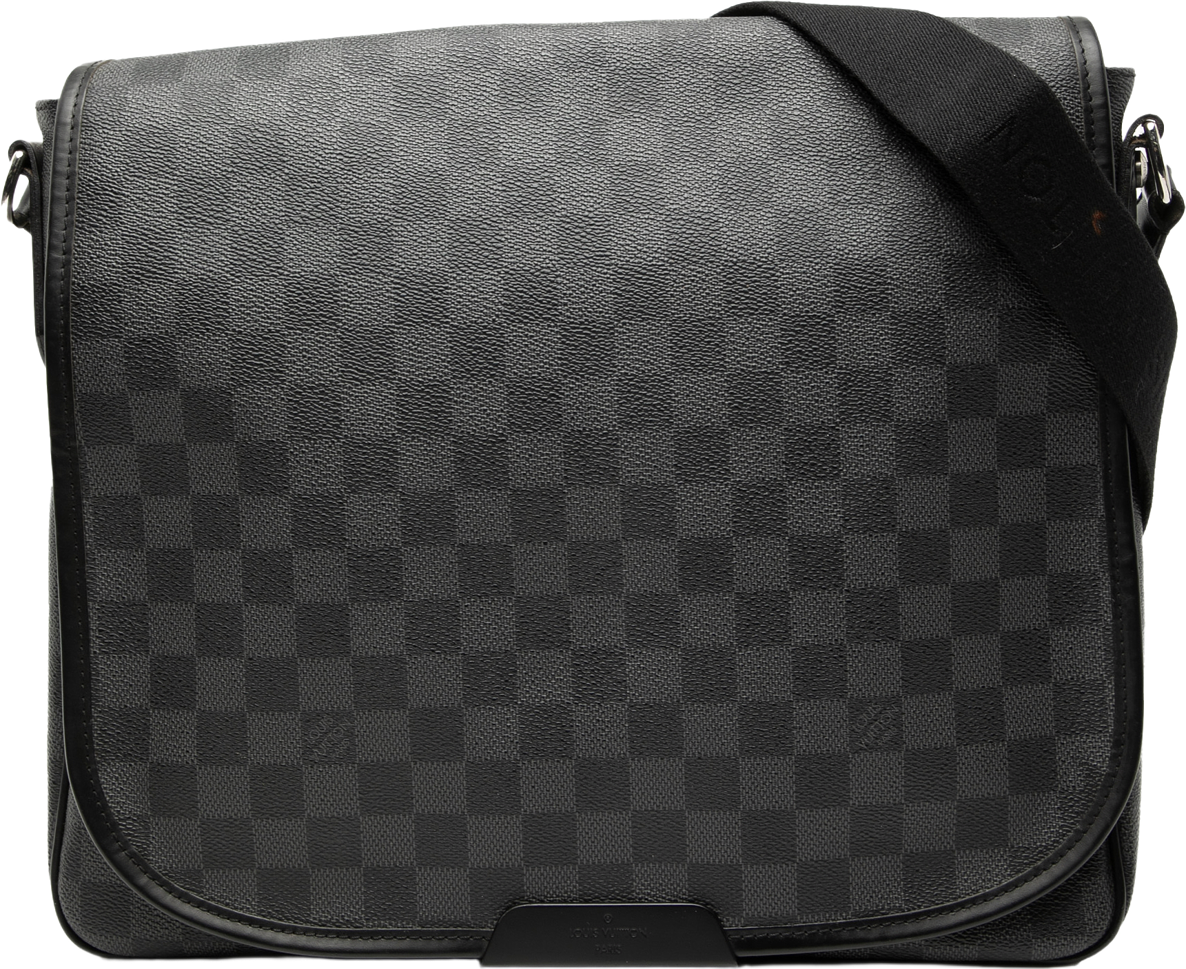 Louis Vuitton Damier Graphite Daniel Mm, från Luxclusif, i färgen black.