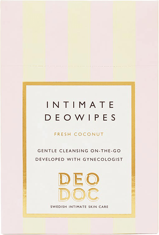 Intim DeoWipes (10st) – Fresh Coconut