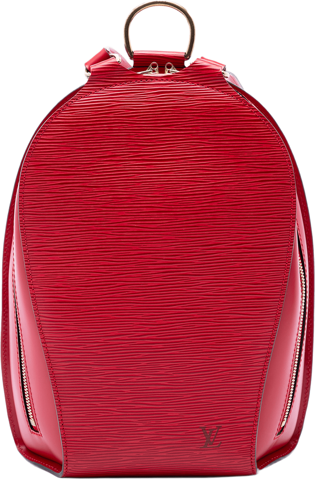 Louis Vuitton Epi Mabillon, från Luxclusif, i färgen röd.