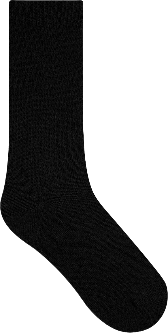 Kashmirsocka, från BleuForêt, i färgen Black.