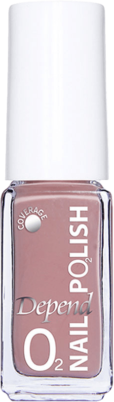 O2 Nailpolish, från Depend, i färgen 533 Dark Beauty.