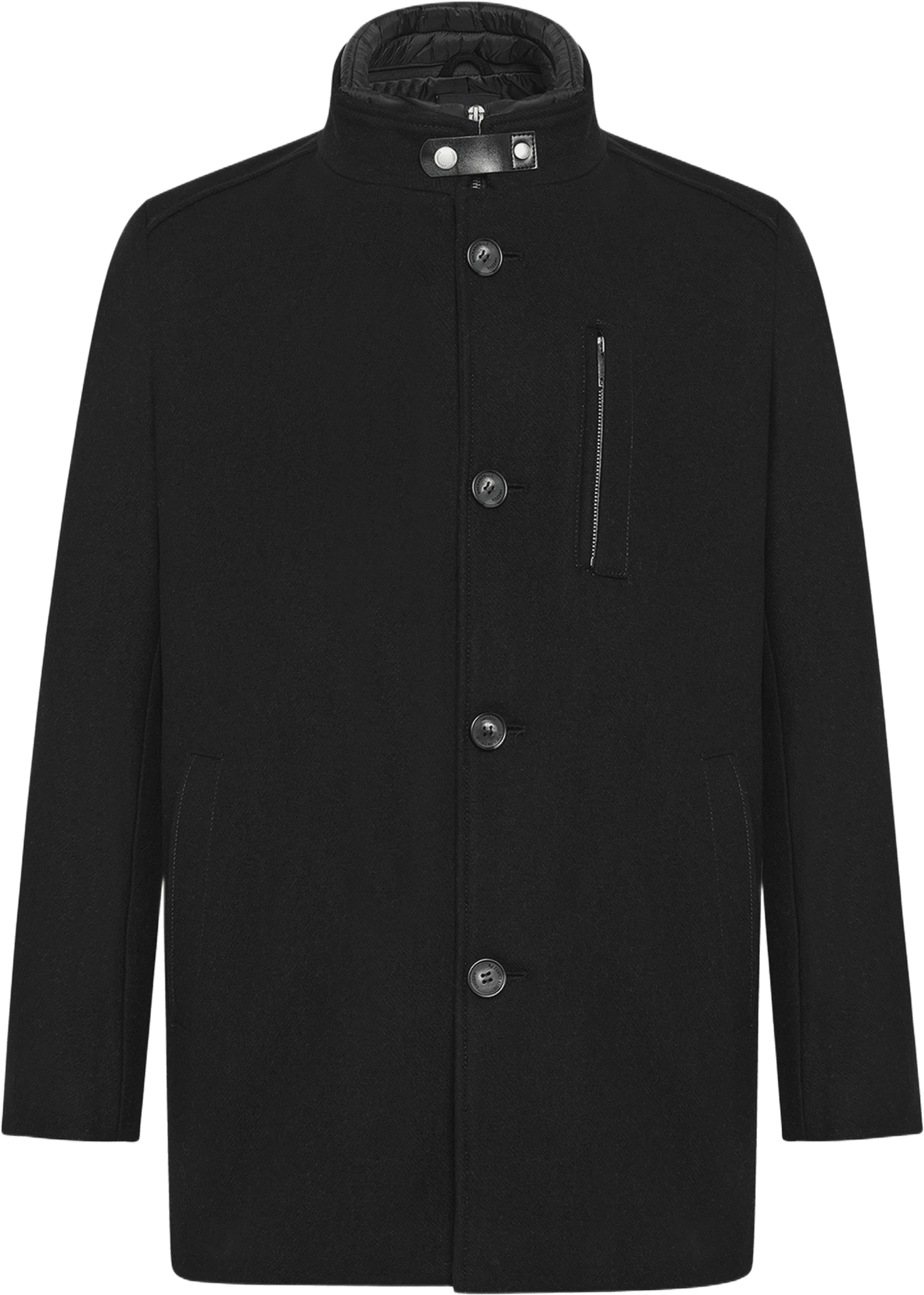 Valentin Coat, från ROCKANDBLUE, i färgen black.