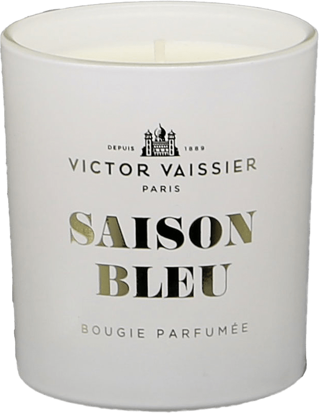 Saison Bleu Scented Candle, från Victor Vaissier, i färgen Navy.