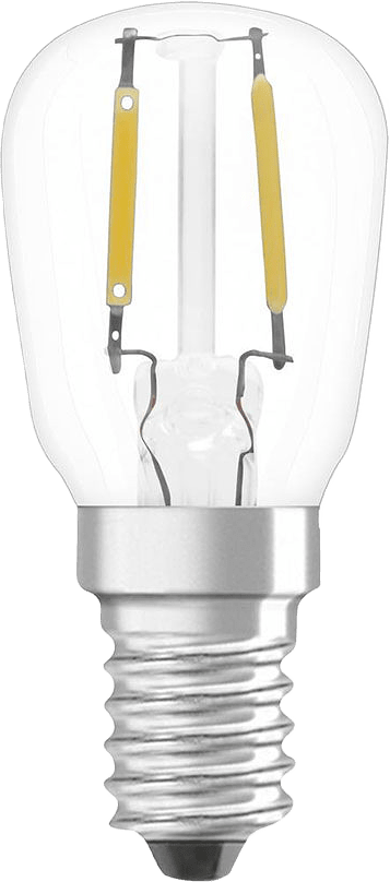 LED-lampa, T26 12 Päron E14 Filament, från Osram.