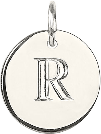 Beloved Mini Letter R, från Syster P, i färgen Silver.