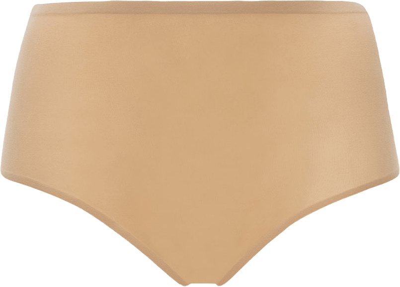 Soft Stretch High-waisted brief, från Chantelle, i färgen Nude.