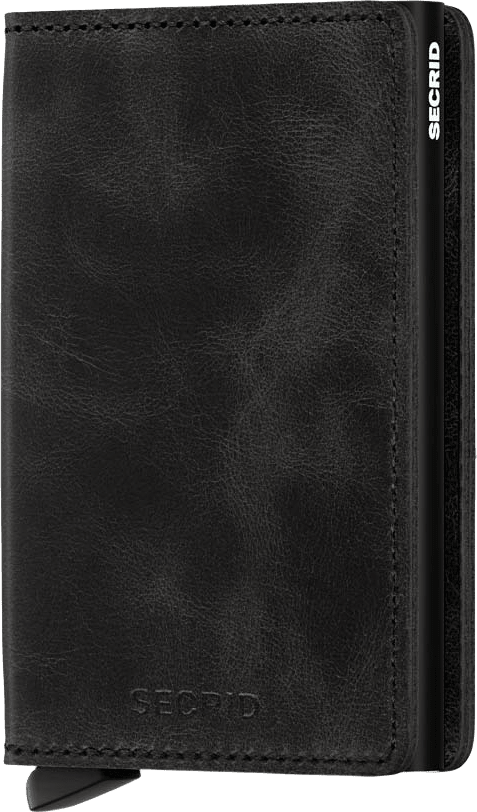 Slimwallet, från Secrid, i färgen Vintage Black.