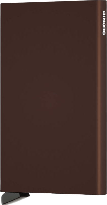 Cardprotector, från Secrid, i färgen Brown 4.