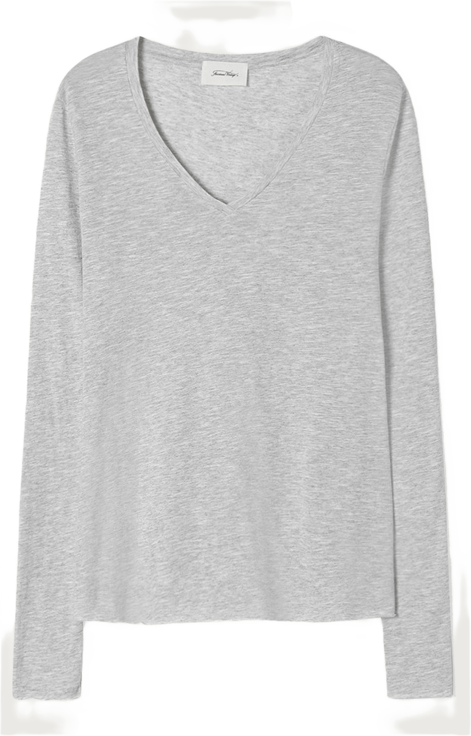 T-shirt långärmad Jacksonville, från American Vintage, i färgen Ivory.