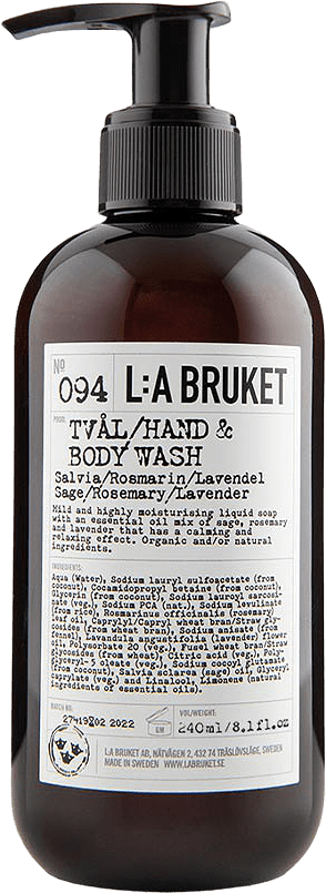 094 Flytande Tvål Salvia/Rosmarin/Lavendel