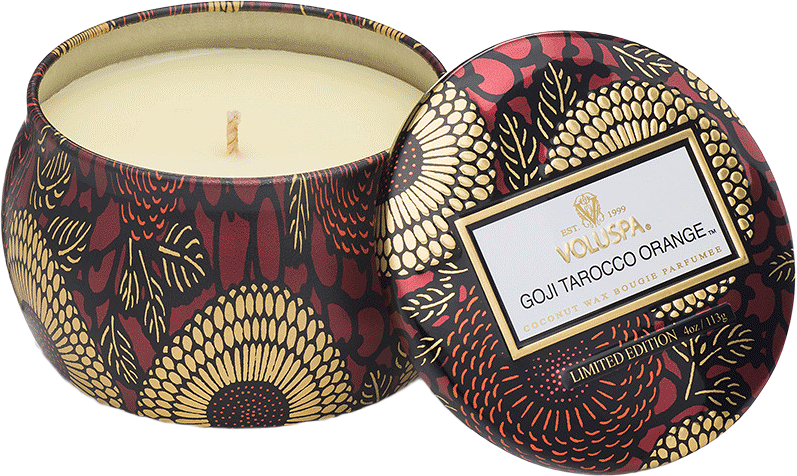Goji & Tarocco Orange Decorative Tin