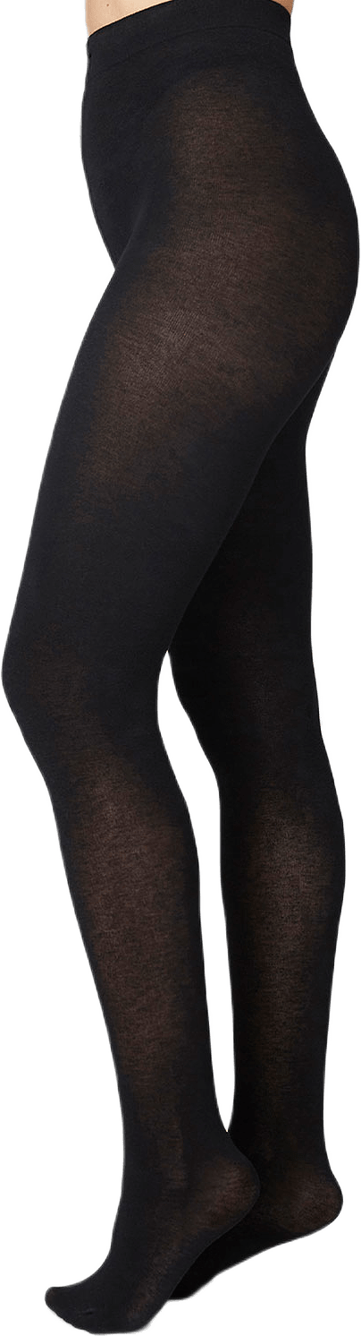 Alice Cashmere Tights, från Swedish Stockings, i färgen Black 2.