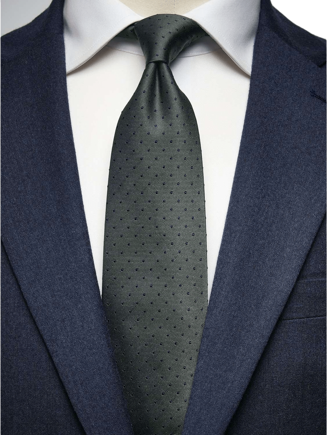 Tie Dot, från John Henric, i färgen olive green.