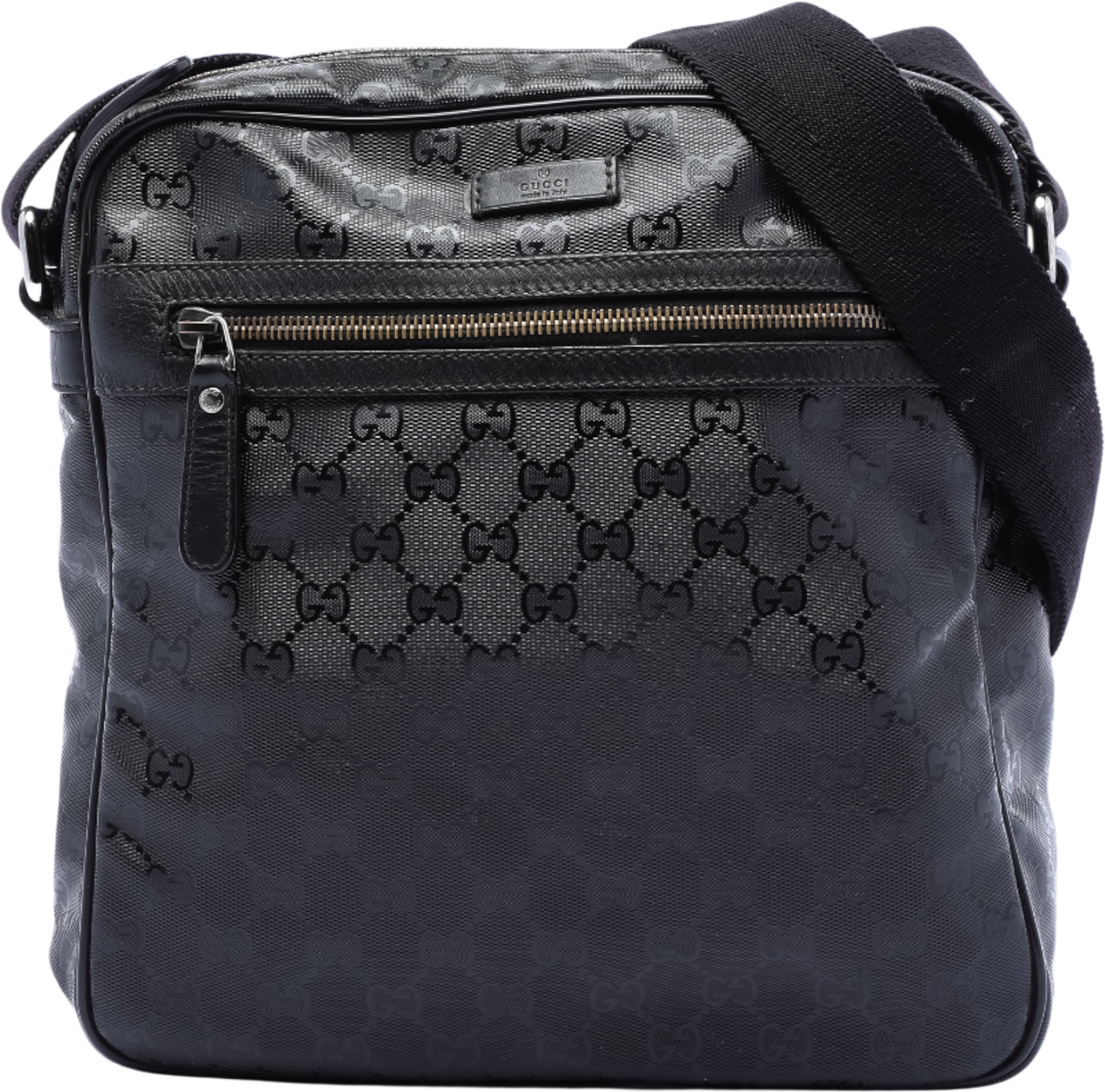 Gucci Gg Imprime Crossbody, från Luxclusif, i färgen black.