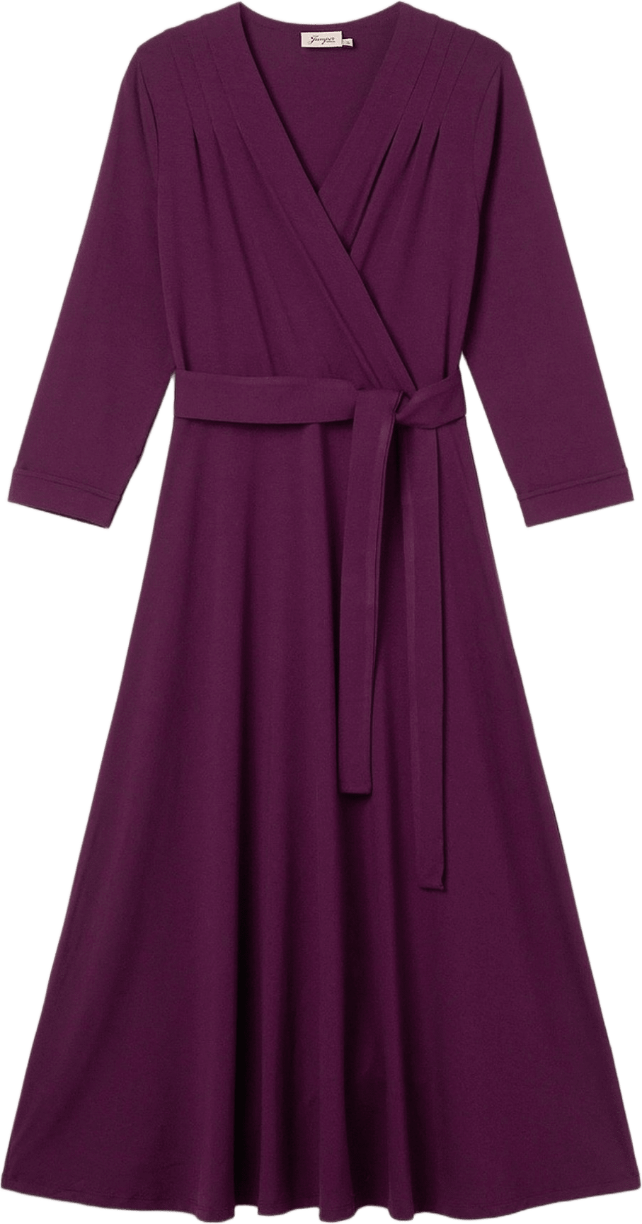 Tamara Dress, från Jumperfabriken, i färgen burgundy.