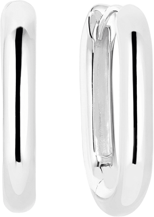 Örhänge Capri Medio Pianura, från Sif Jakobs Jewellery, i färgen silver.