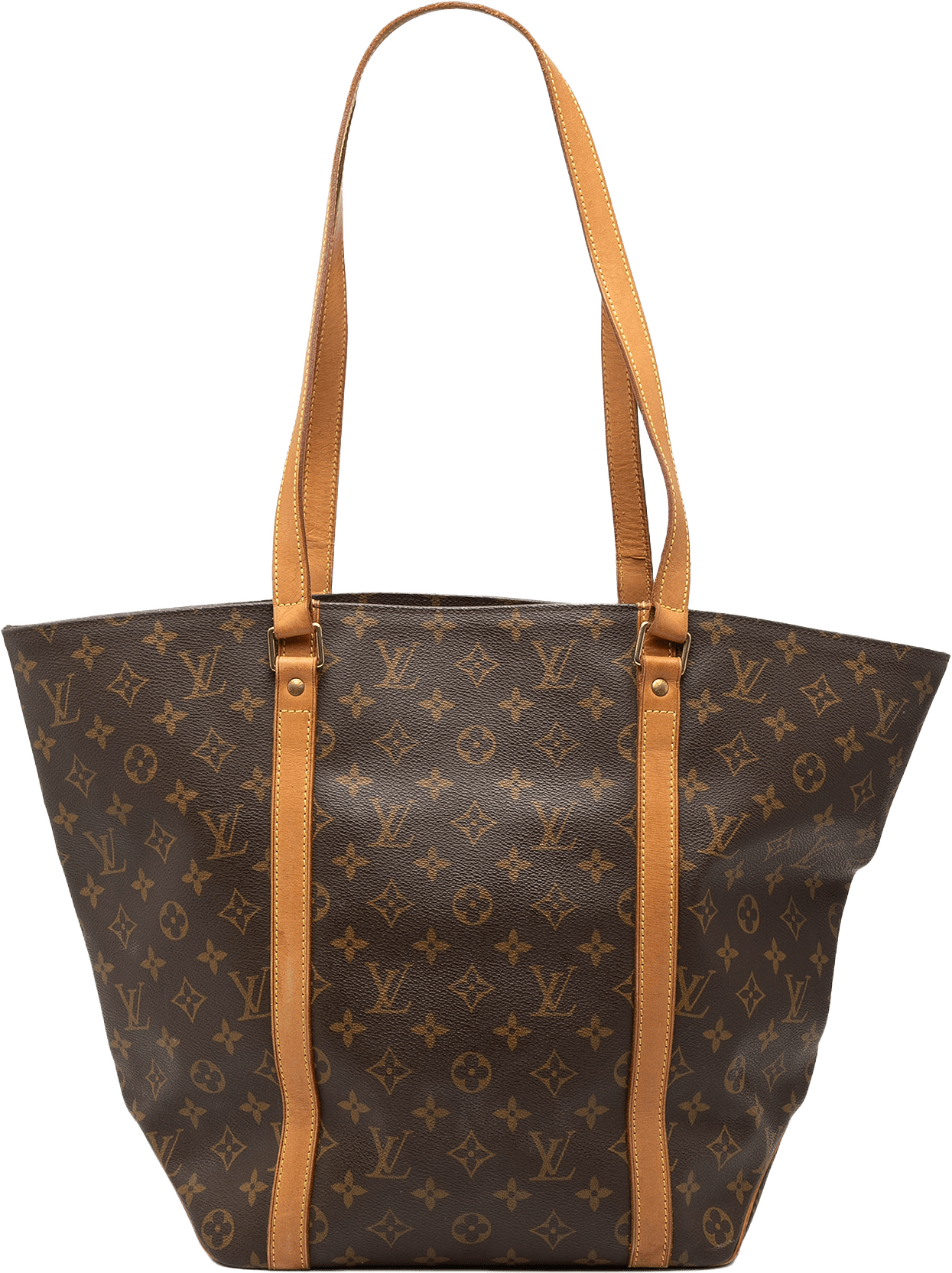 Louis Vuitton Monogram Sac Shopping, från Luxclusif, i färgen brown.