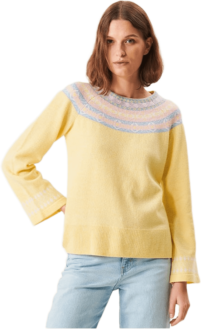 Vera Jumper, från Jumperfabriken, i färgen yellow.