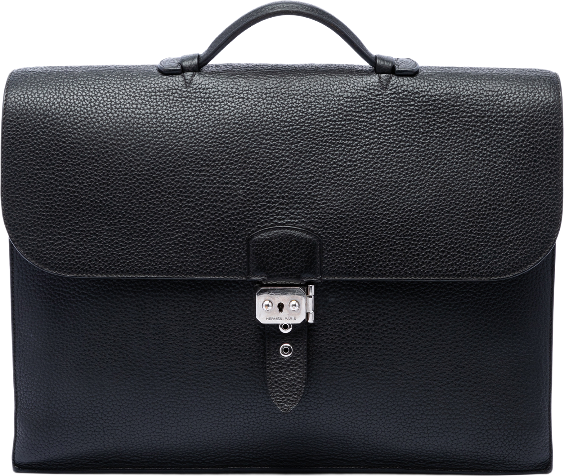 Hermès Clemence Evelyne Iii 33, från Luxclusif, i färgen svart.
