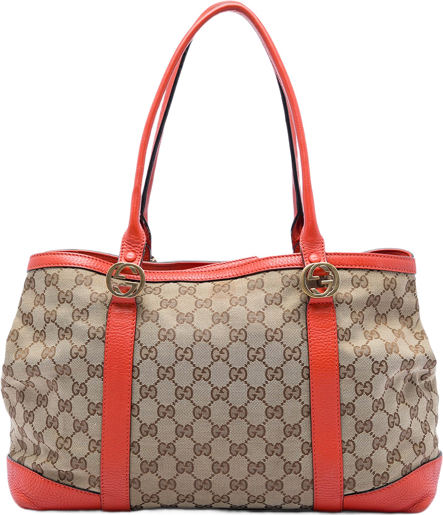 Gucci Gg Canvas Miss Gg Tote, från Luxclusif, i färgen beige.