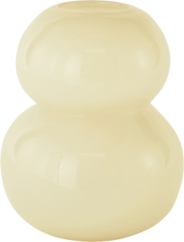 Lasi Vase, från OYOY Living, i färgen vanilla.