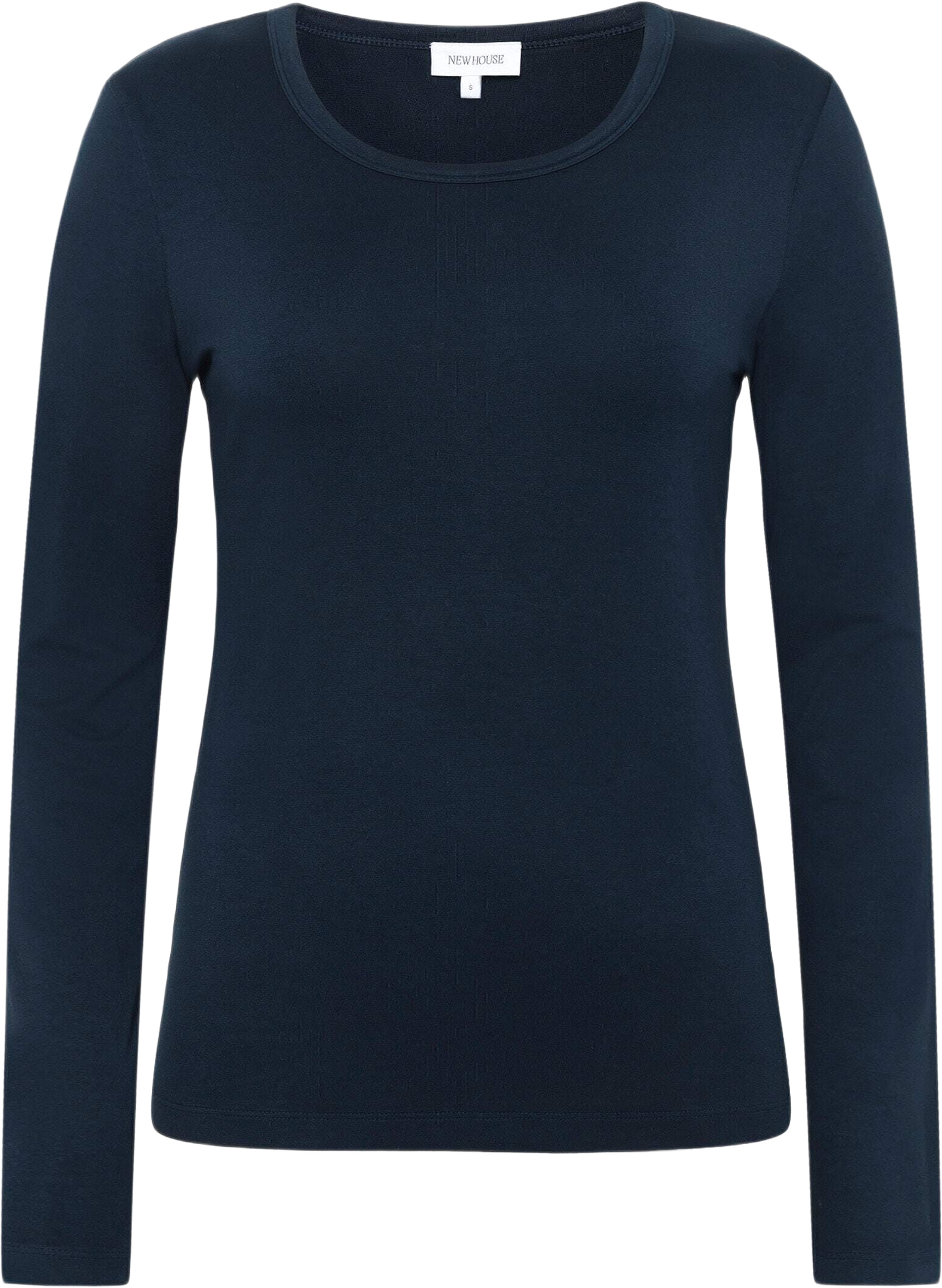 Cameron Jersey Top, från Newhouse, i färgen marinblå.