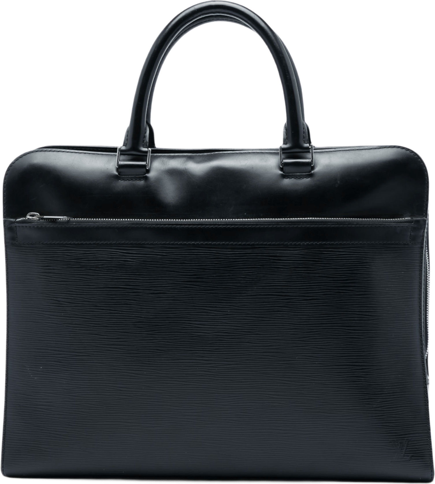 Louis Vuitton Epi Bassano Gm, från Luxclusif, i färgen svart.