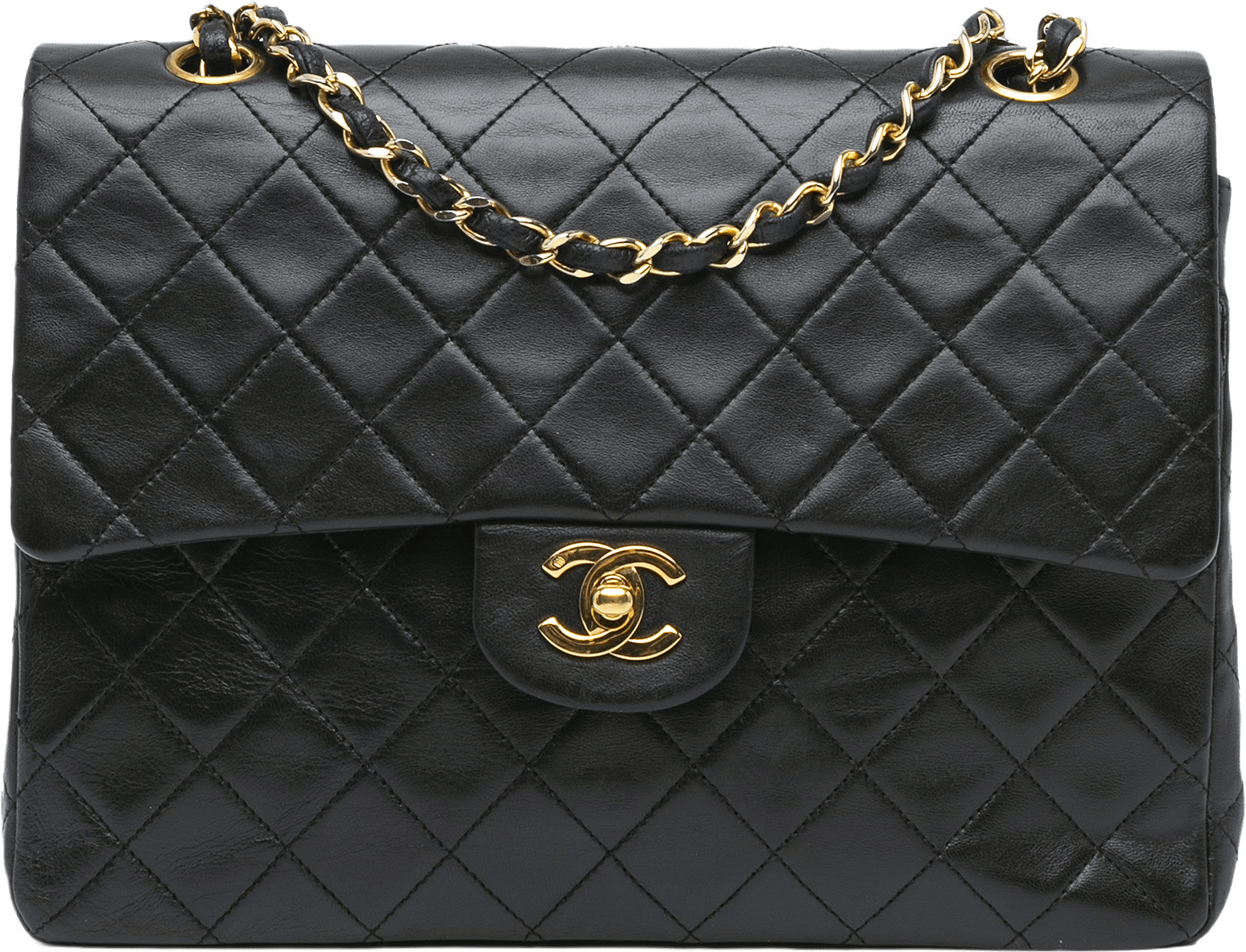 Chanel Medium Tall Classic Lambskin Double Flap
