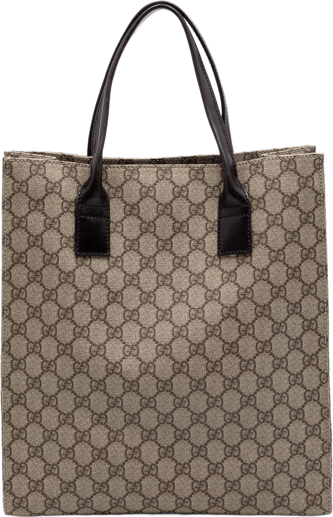 Gucci Gg Supreme Tote, från Luxclusif, i färgen beige.